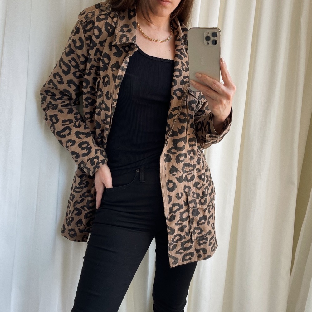 The Leopard Jacket — Brown/Black - Picture 9 of 12